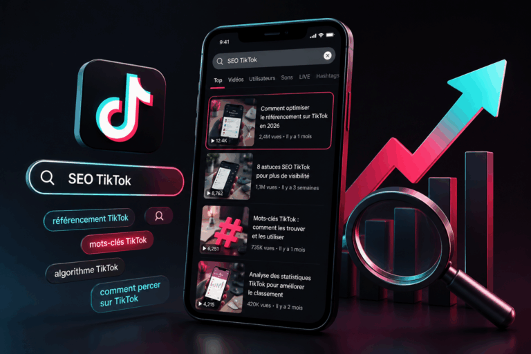 Référencement TikTok: Comment optimiser le classement de vos vidéos et vous faire connaître en 2026