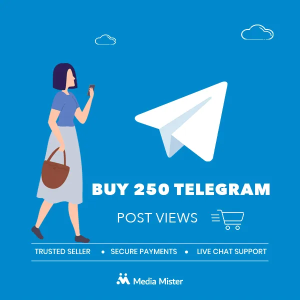buy 250 telegram post views