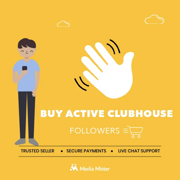 buy active clubhouse followers