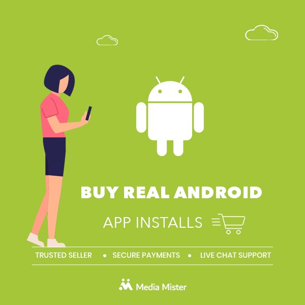 buy real android app installs