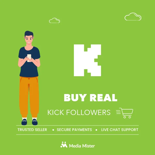 buy real kick followers
