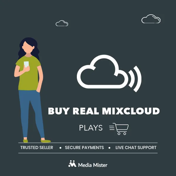 buy real mixcloud plays