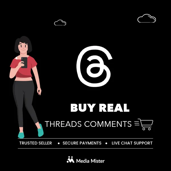 buy real threads comments