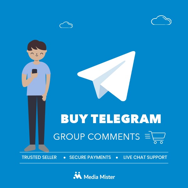 buy telegram group comments