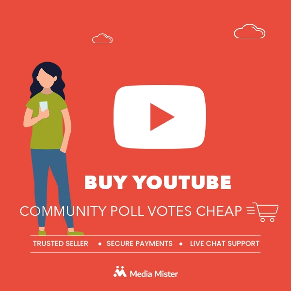 buy youtube community poll votes cheap