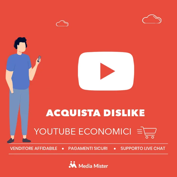 acquista dislike youtube economici