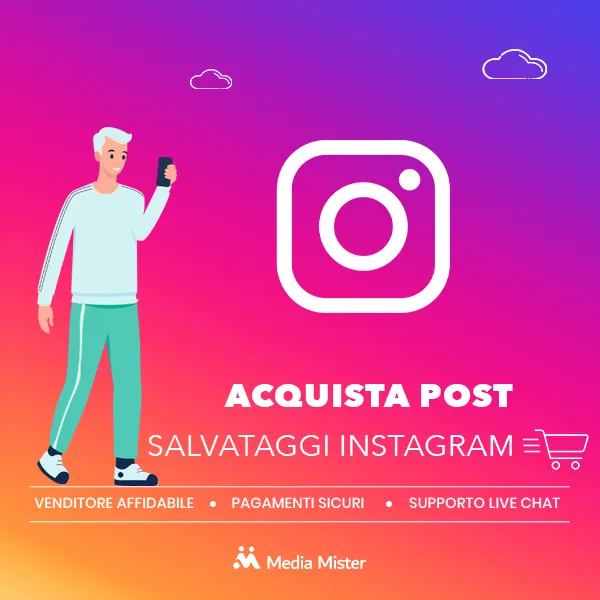 acquista post salvataggi instagram