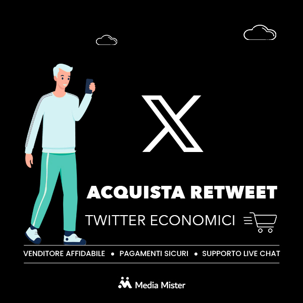 acquista retweet twitter economici