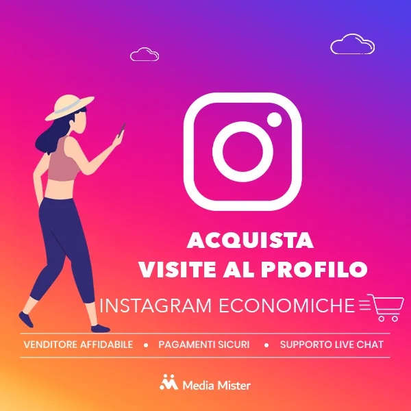 acquista visite al profilo instagram economiche