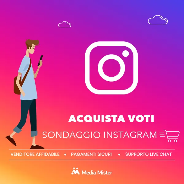 acquista voti sondaggio instagram