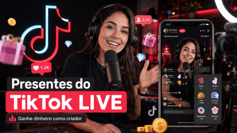 Como Ativar os Presentes ao Vivo no TikTok e Receber Pagamentos como Criador